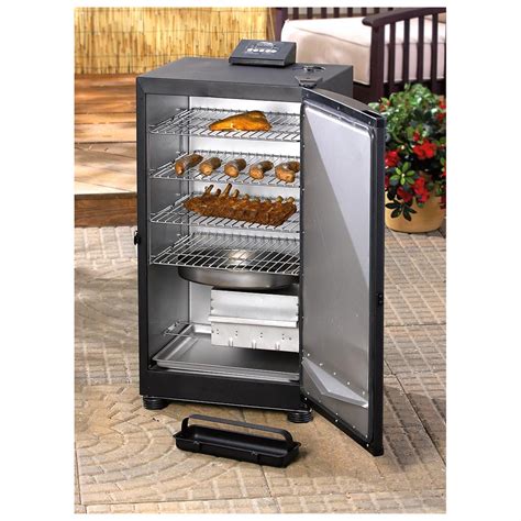 masterbilt smoker with metal box on outside|Masterbuilt 30'' Digital Electric Smoker .